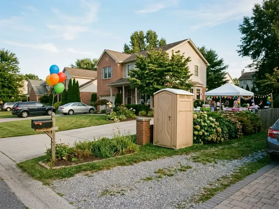 Portable Toilet — Residential